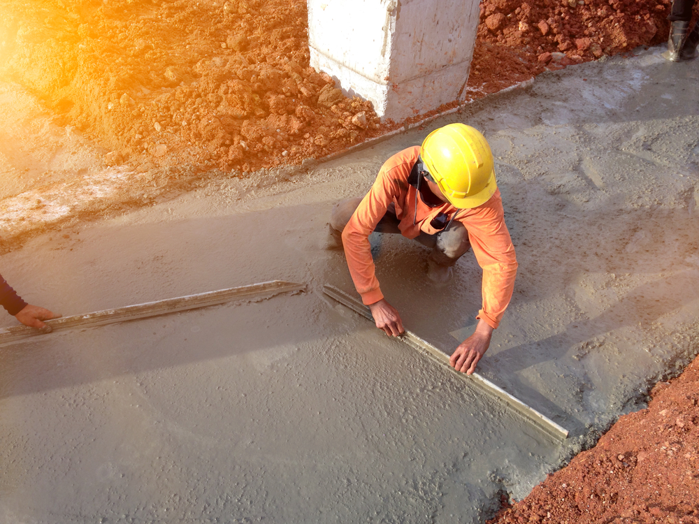 rampe betonieren