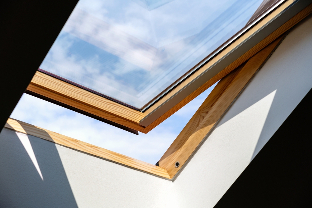selbstgebautes dachfenster
