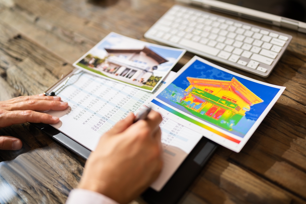 thermografische auswertung