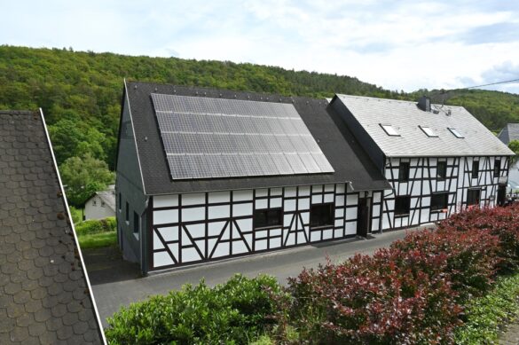modernes fachwerkhaus